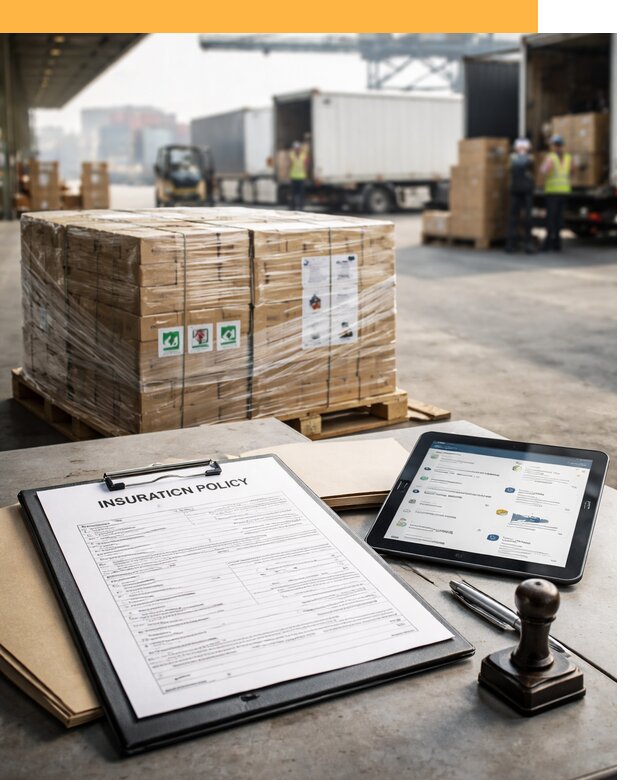 Страхование международных грузов от 3588 руб, полная защита