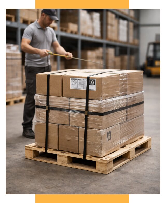 Упаковка и паллетирование грузов от 3588 р. | СетСервис-Снн