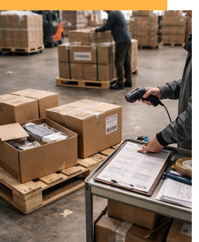 Сборные грузы из Китая: доставка, склад и таможня от 18452