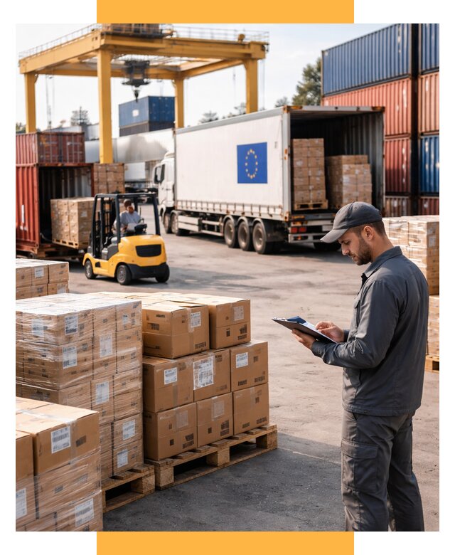 Доставка грузов из Европы от 12301 р., логистика СетСервис-Снн