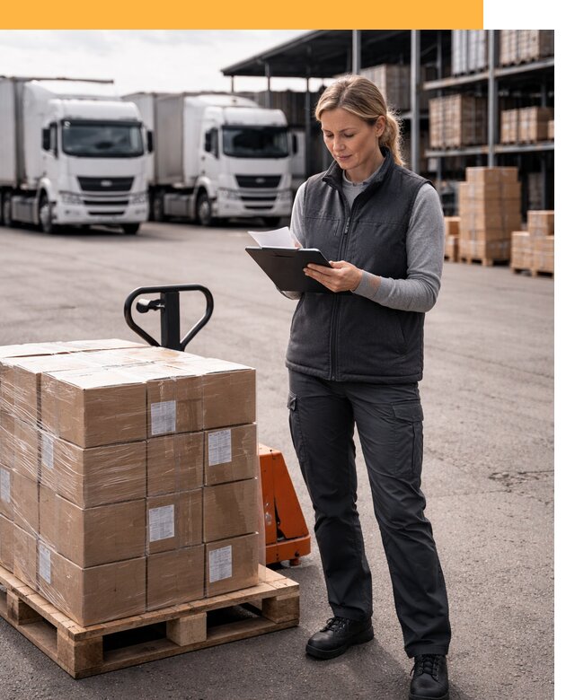 Доставка грузов из Европы к дверям клиента от 12301 руб