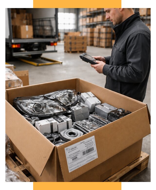 Доставка автозапчастей из Европы под ключ от 12814 р. | СетСервис-Снн