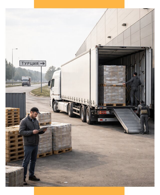 Автоперевозки и доставка фурой из Турции от 123012 р. | СетСервис-Снн