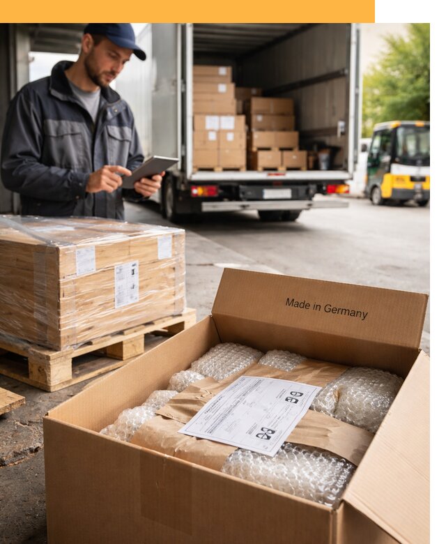 Доставка грузов из Германии от 46130 руб с таможенным оформлением