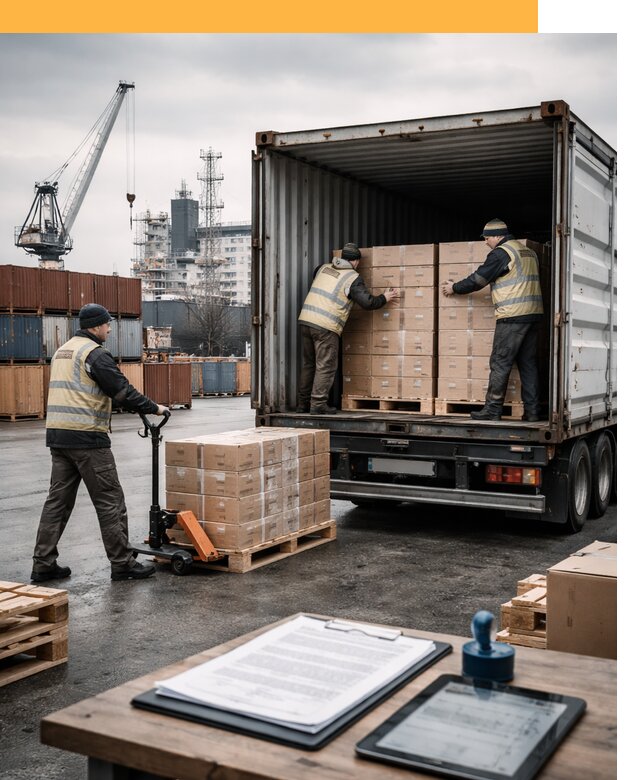 Доставка грузов из Латвии от 25628 руб, морская, авто, авиа