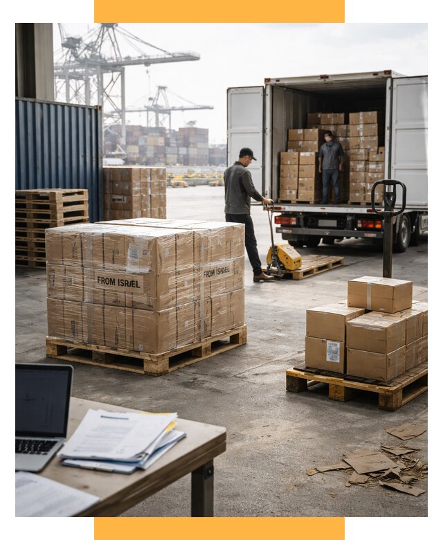 Доставка грузов из Израиля от 15377 р., логистика от СетСервис-Снн