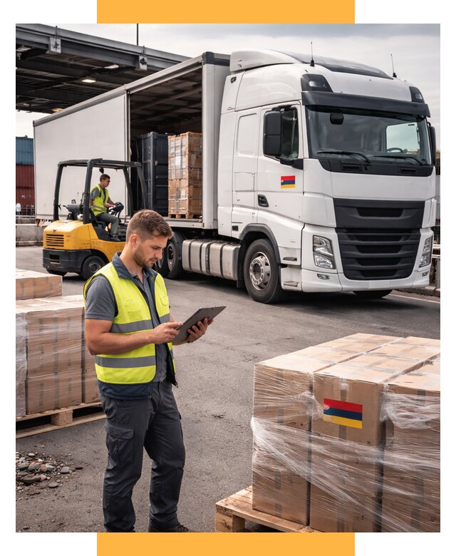 Автоперевозки из Армении от 97385 р. — услуги СетСервис-Снн