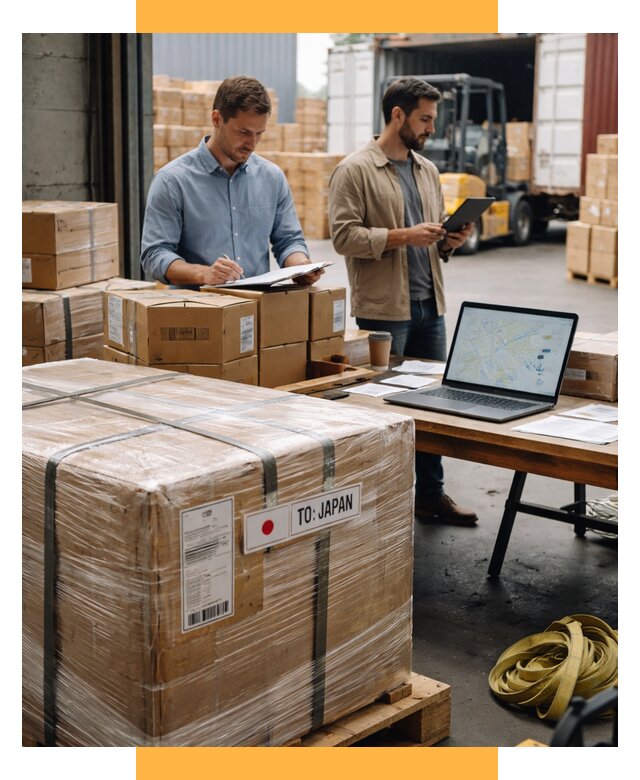 Доставка грузов в Японию от 25628 р., логистика СетСервис-Снн