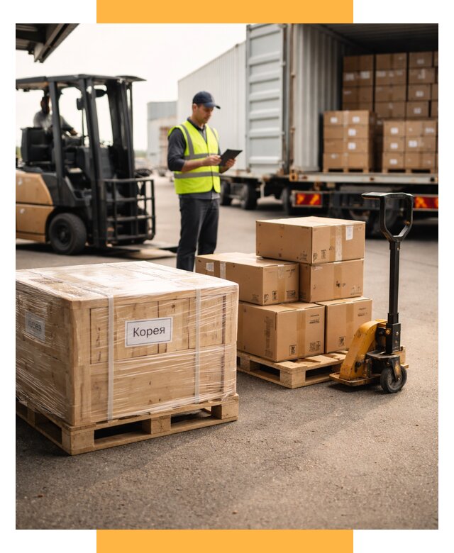 Доставка грузов в Корею из России от 35879 р. | СетСервис-Снн
