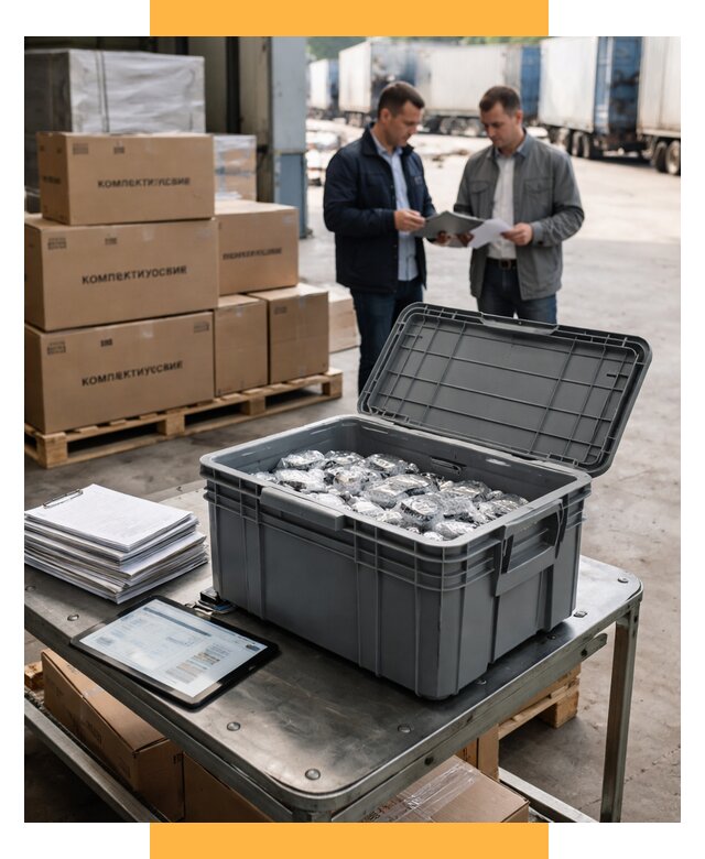 Перевозка комплектующих из Китая от 6663 р. | СетСервис-Снн