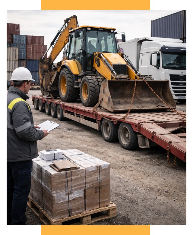 Международная перевозка спецтехники от 46130 р., СетСервис-Снн