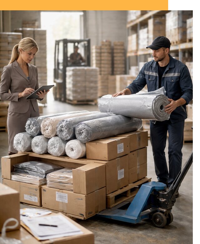 Перевозка текстиля по миру от 15377 руб. с таможней и страхованием