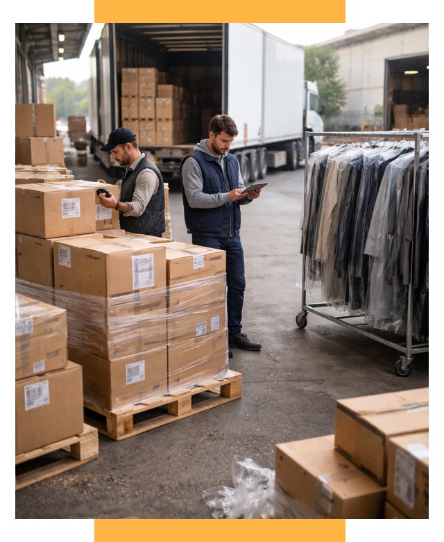 Перевозка и доставка одежды из Китая от 7688 р., СетСервис-Снн