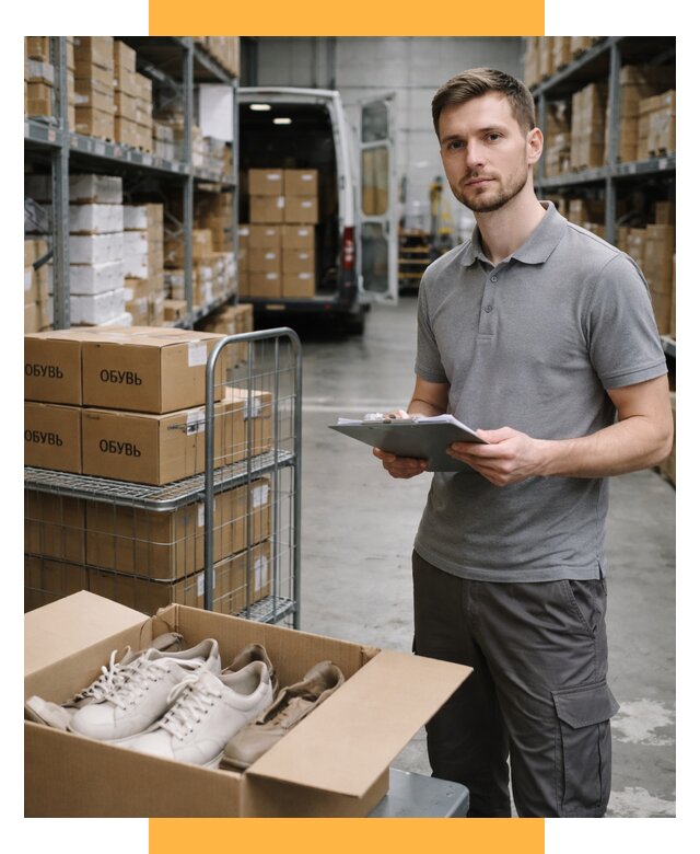 Доставка обуви из Китая и Турции от 4613 р. СетСервис-Снн