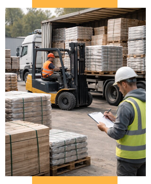 Перевозка строительных материалов от 5638 р. | СетСервис-Снн