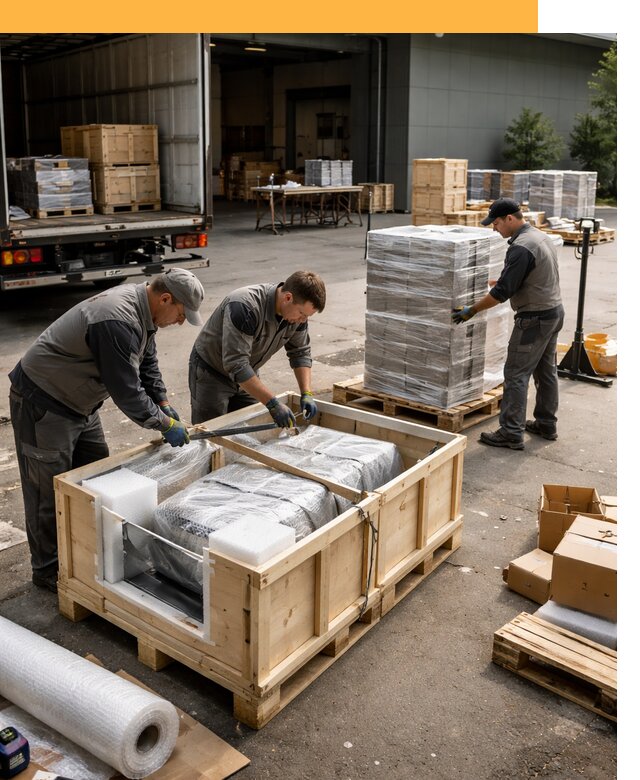 Перевозка выставочных грузов по миру от 25628 руб за м2 с таможней