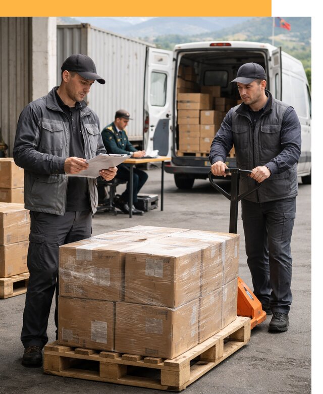 Доставка грузов через Армению, быстрая таможенная очистка от 25628