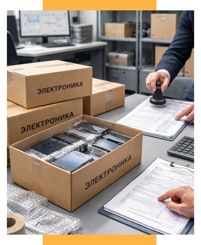 Растаможка электроники под ключ от 8201 р. СетСервис-Снн