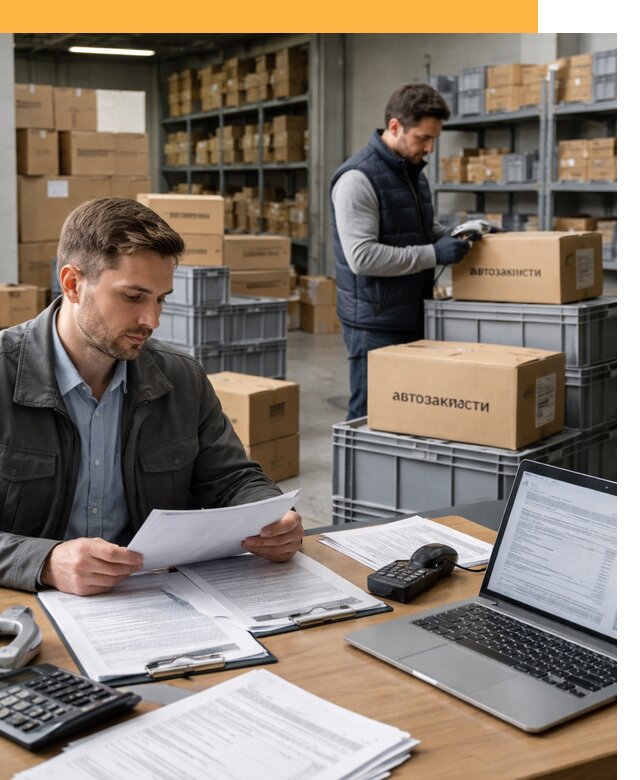 Таможенное оформление автозапчастей по выгодным тарифам от 8713