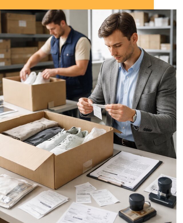 Таможенное оформление одежды и обуви по выгодной цене от 6663 руб