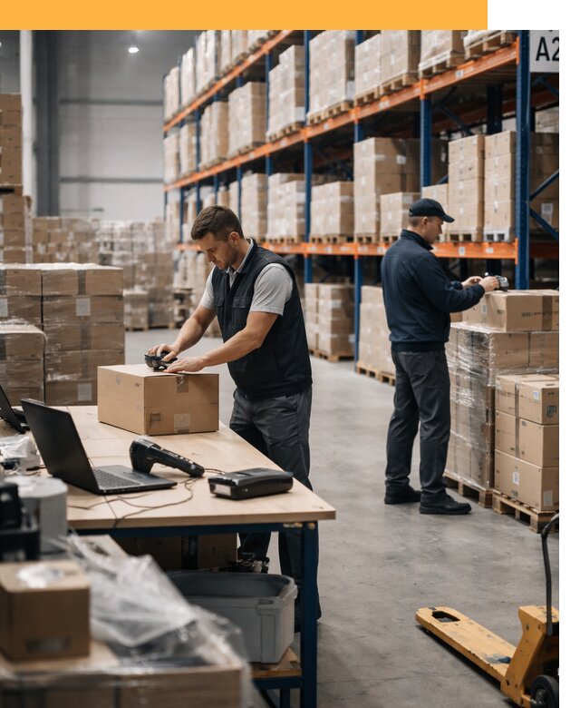 Склад консолидации в Европе: хранение, сортировка от 6663